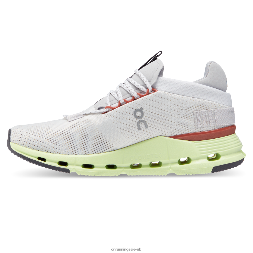 On Running Women Cloudnova 8N62N8416 White/Limelight