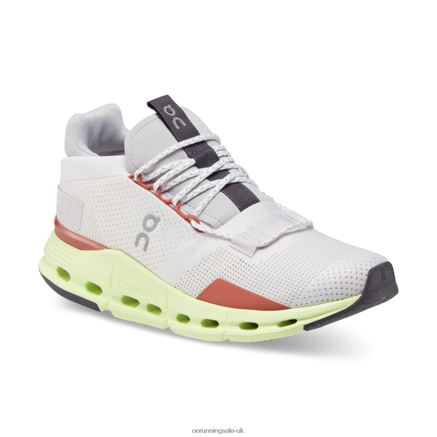 On Running Women Cloudnova 8N62N8416 White/Limelight