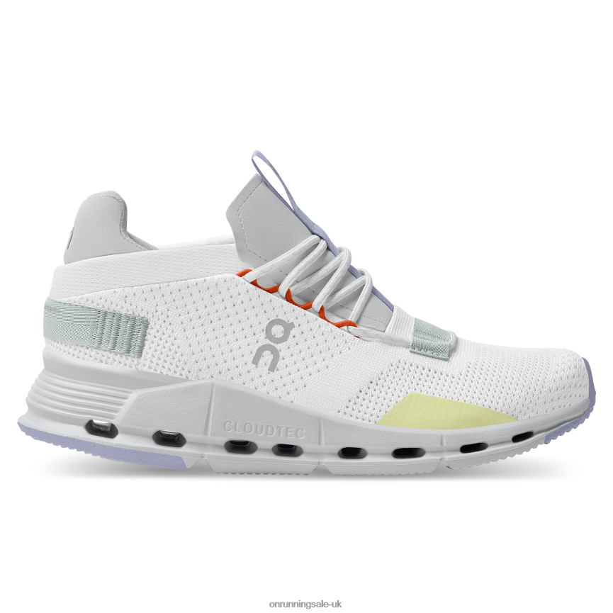 On Running Women Cloudnova 8N62N8418 White/Glacier