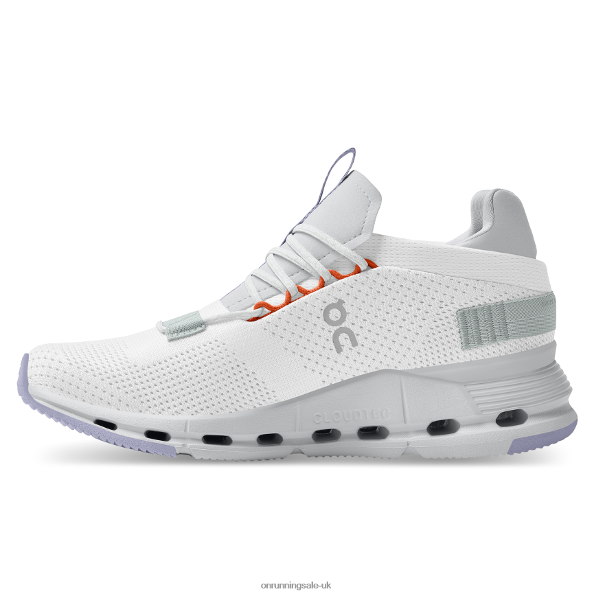 On Running Women Cloudnova 8N62N8418 White/Glacier