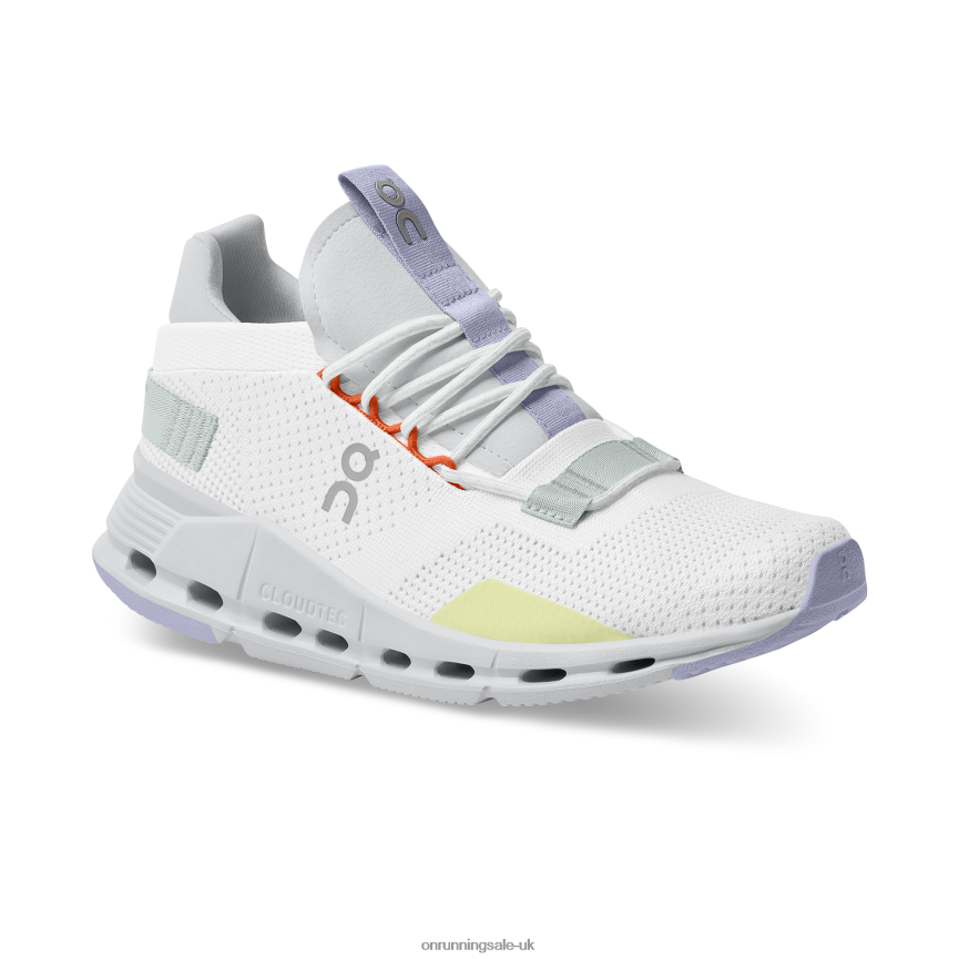 On Running Women Cloudnova 8N62N8418 White/Glacier