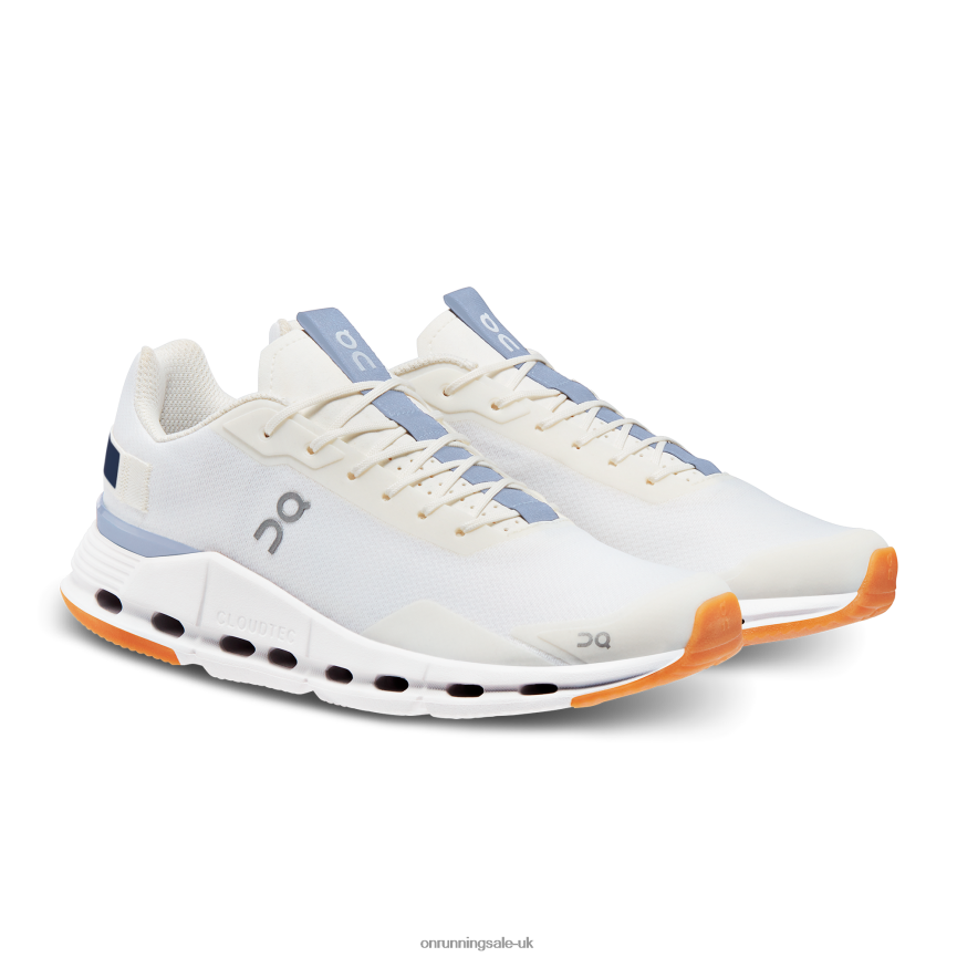 On Running Women Cloudnova Form 8N62N8361 White/Heather