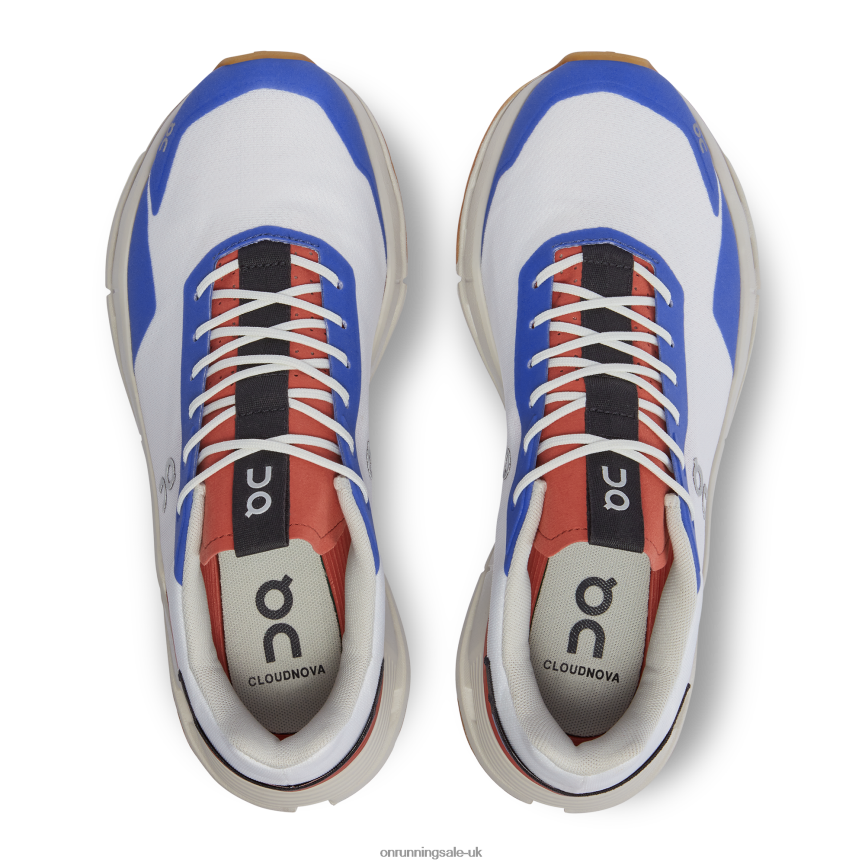 On Running Women Cloudnova Form 8N62N8363 White/Rust