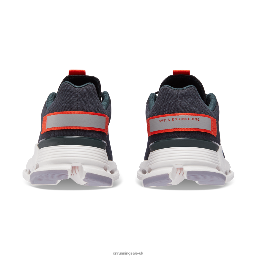 On Running Women Cloudnova Form 8N62N8364 Black/Flame