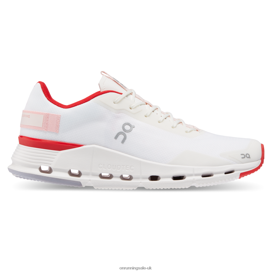 On Running Women Cloudnova Form 8N62N8367 White/Red