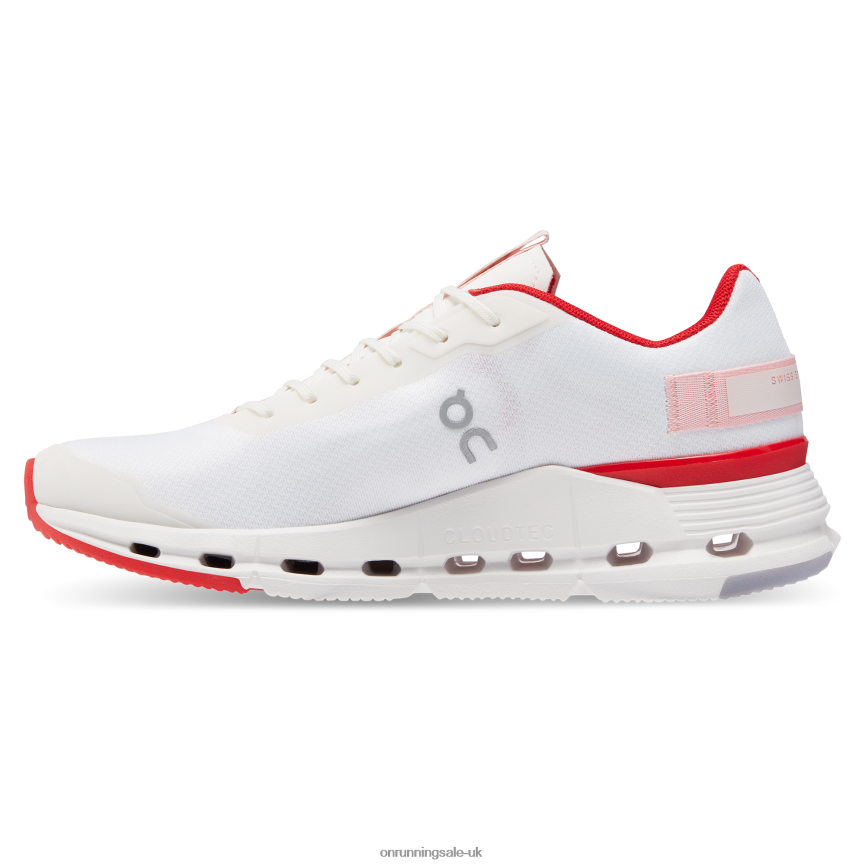 On Running Women Cloudnova Form 8N62N8367 White/Red