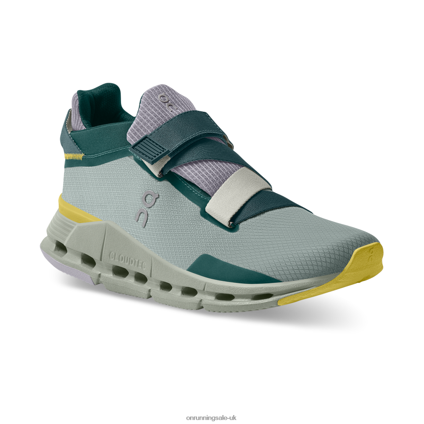 On Running Women Cloudnova Wrap 8N62N8513 Evergreen/Citron