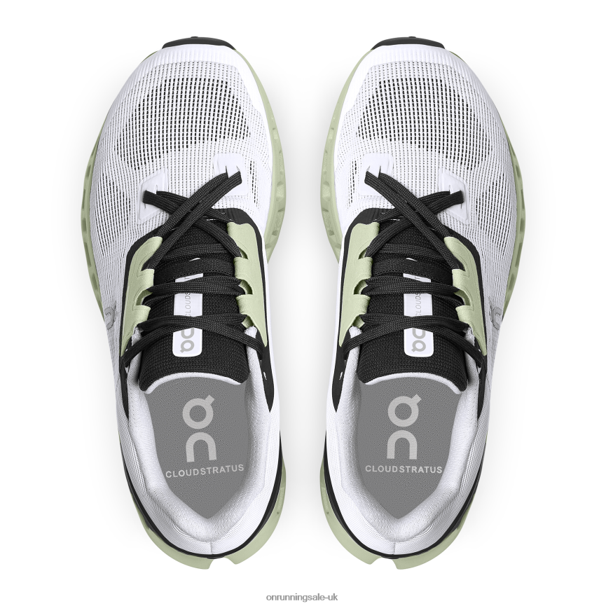 On Running Women Cloudstratus 8N62N816 White/Black