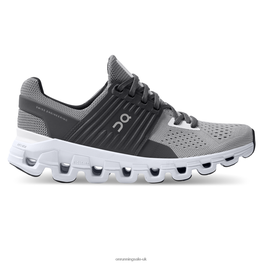 On Running Women Cloudswift 8N62N8402 Alloy/Eclipse