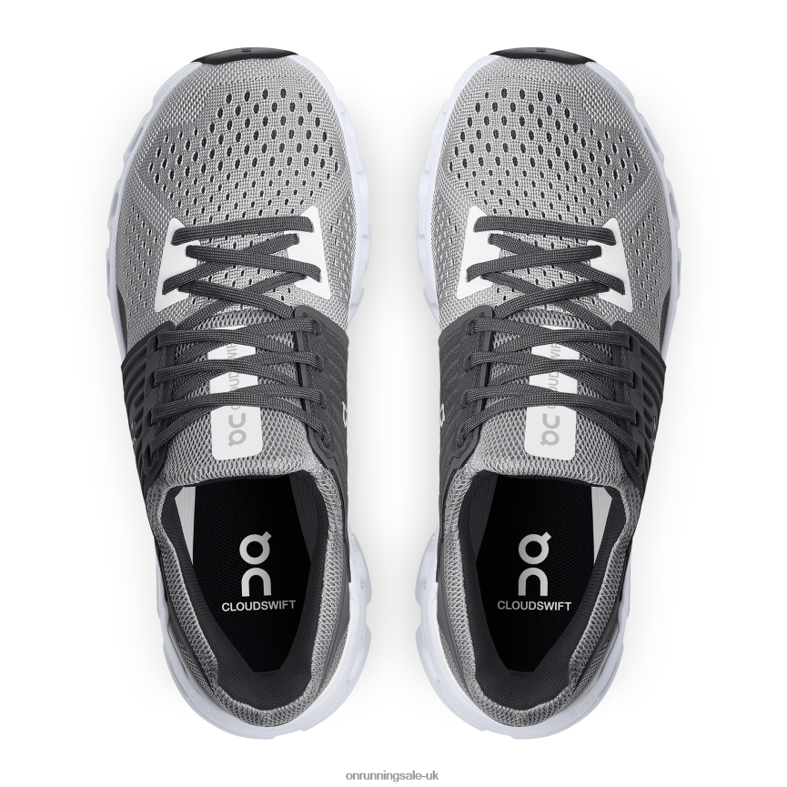 On Running Women Cloudswift 8N62N8402 Alloy/Eclipse