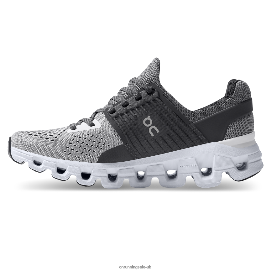 On Running Women Cloudswift 8N62N8402 Alloy/Eclipse