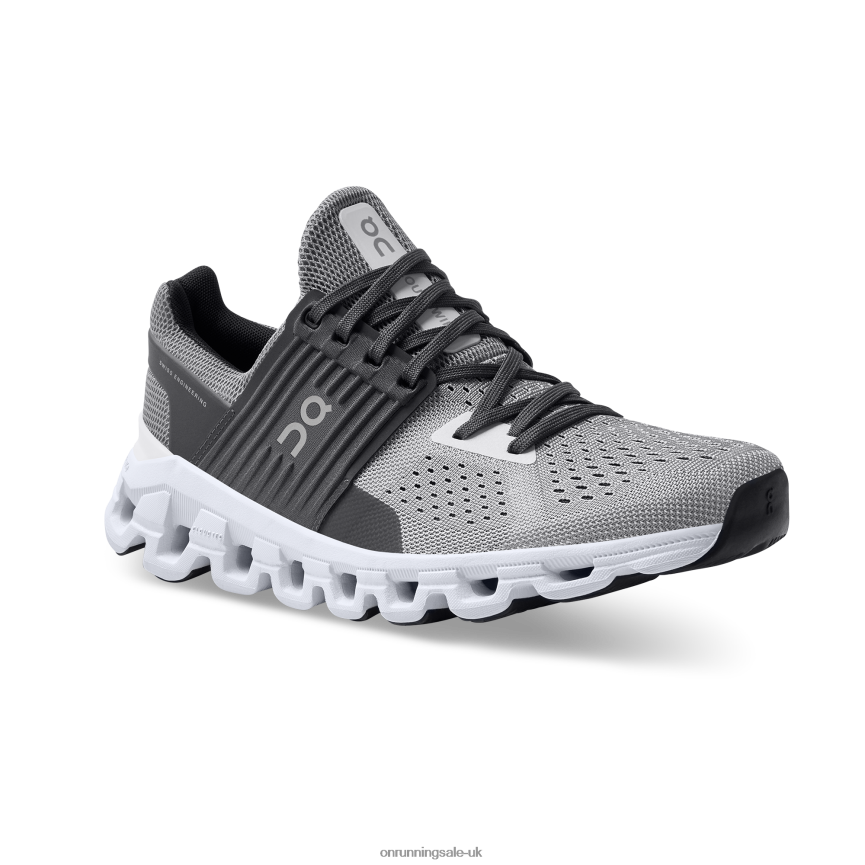 On Running Women Cloudswift 8N62N8402 Alloy/Eclipse