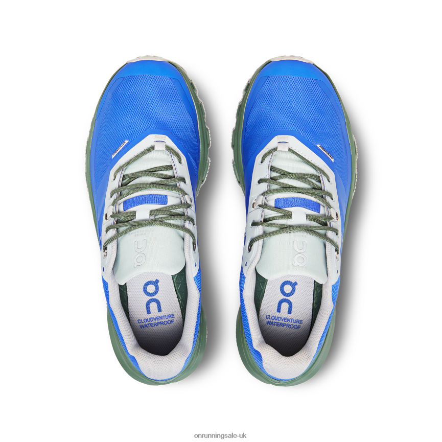 On Running Women Cloudventure Waterproof 8N62N866 Cobalt/Ivy