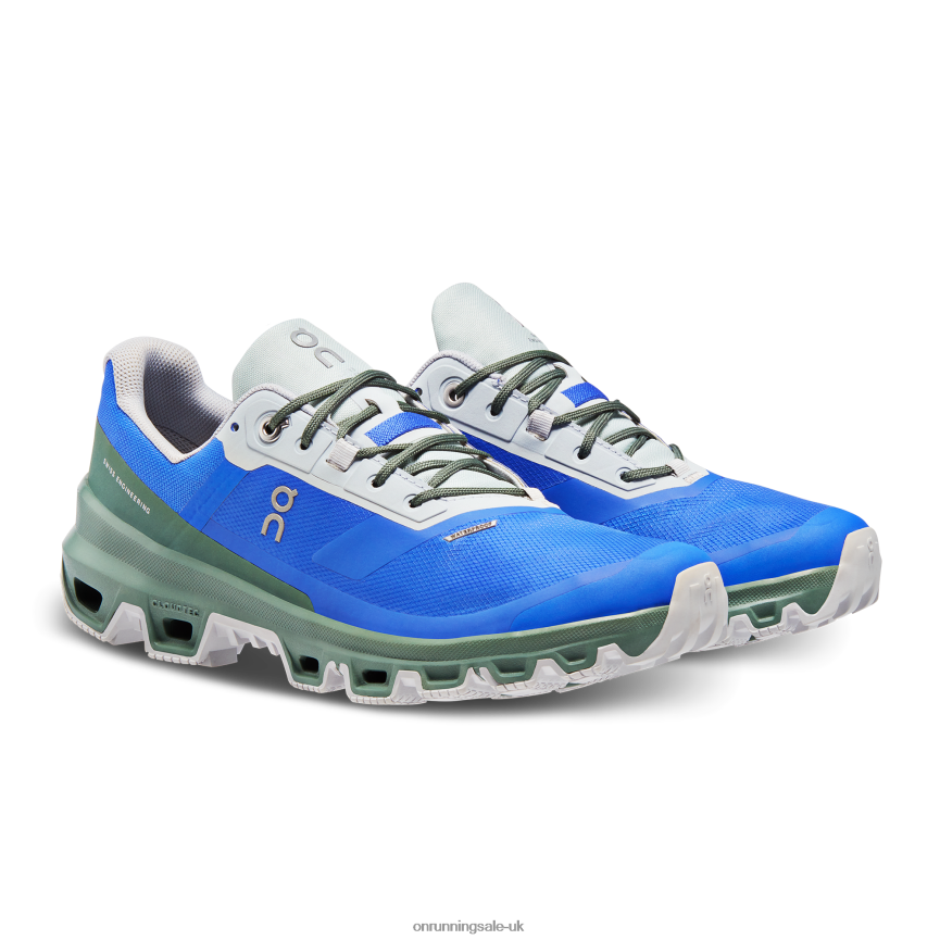 On Running Women Cloudventure Waterproof 8N62N866 Cobalt/Ivy