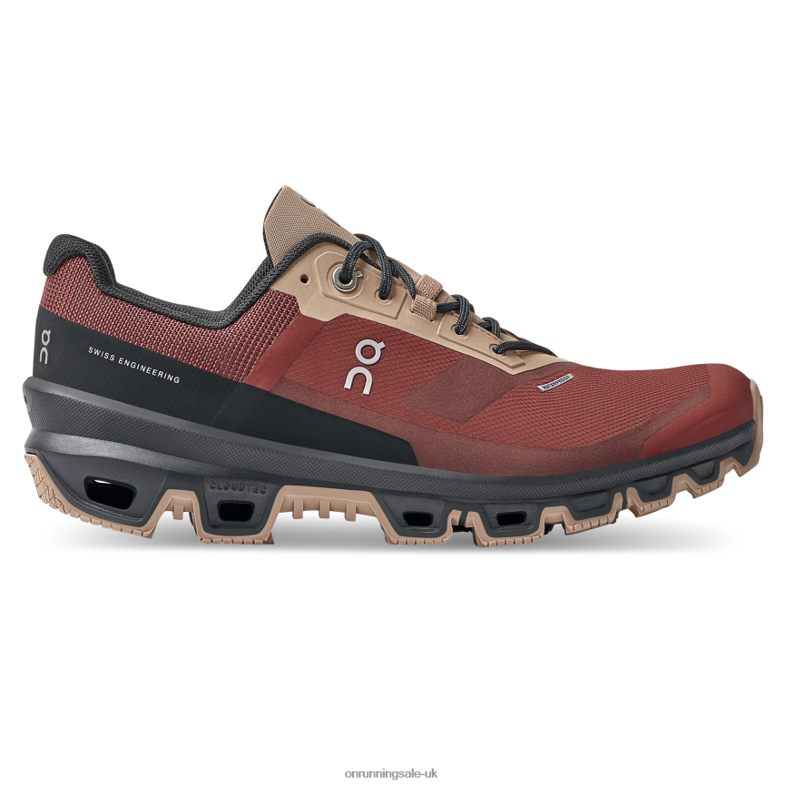 On Running Women Cloudventure Waterproof 8N62N870 Ruby/Magnet