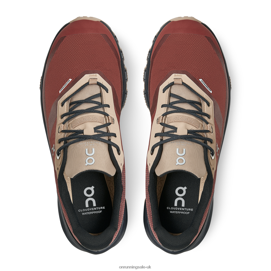 On Running Women Cloudventure Waterproof 8N62N870 Ruby/Magnet