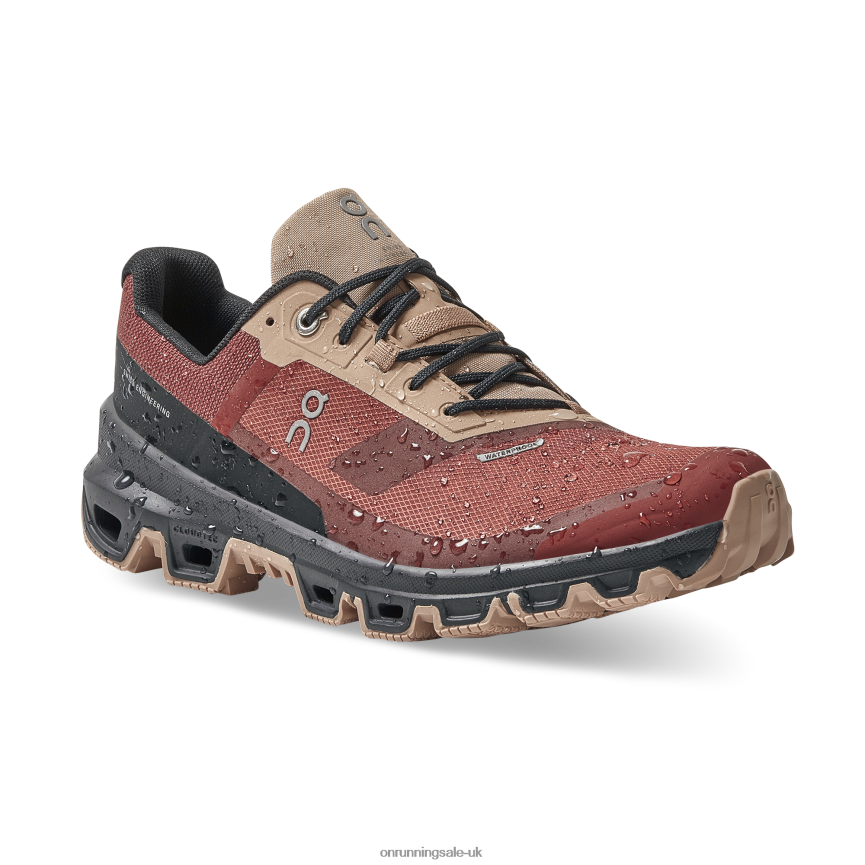 On Running Women Cloudventure Waterproof 8N62N870 Ruby/Magnet