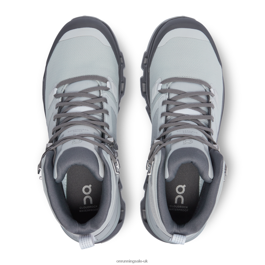On Running Women Cloudrock 2 Waterproof 8N62N857 Glacier/Eclipse