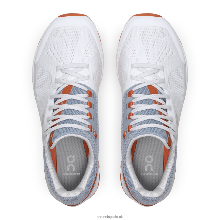On Running Women Cloudsurfer 6 8N62N8388 White/Flame