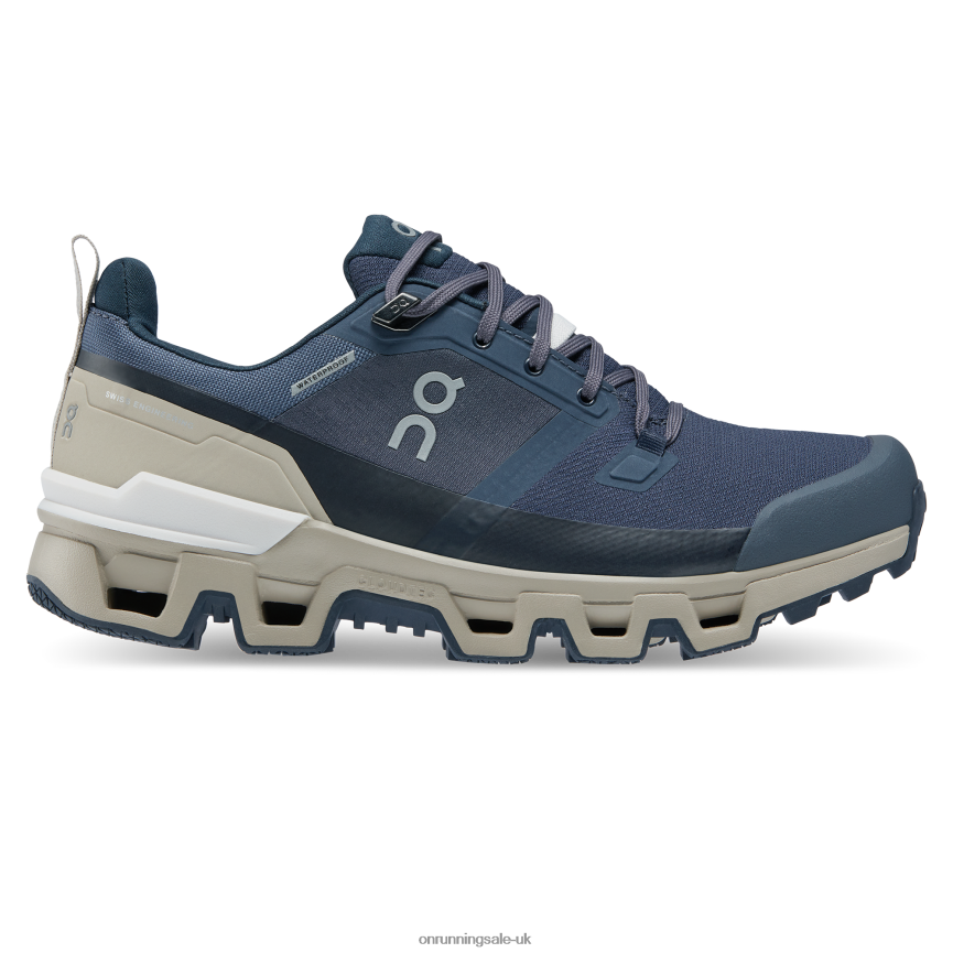 On Running Women Cloudwander Waterproof 8N62N822 Navy/Desert