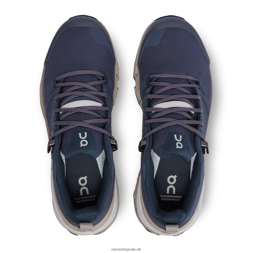 On Running Women Cloudwander Waterproof 8N62N822 Navy/Desert