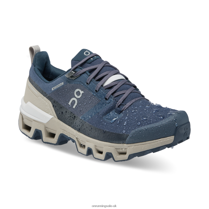 On Running Women Cloudwander Waterproof 8N62N822 Navy/Desert