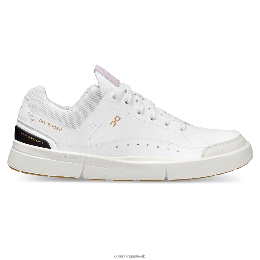 On Running Women THE ROGER Centre Court 8N62N8371 White/Lily