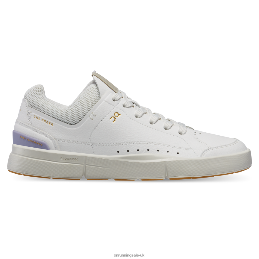 On Running Women THE ROGER Centre Court 8N62N8373 White/Lavender