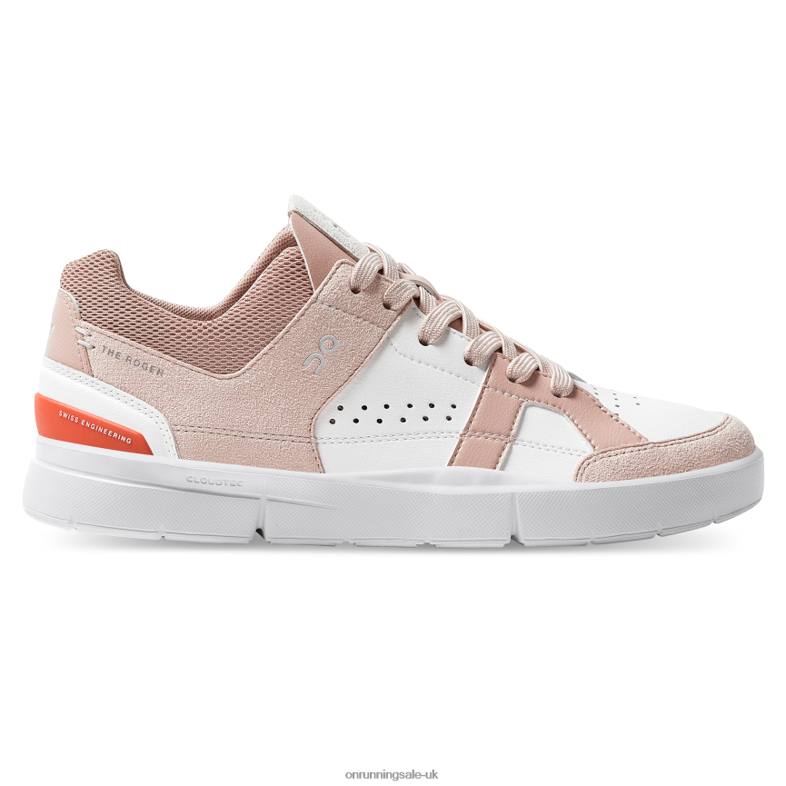 On Running Women THE ROGER Clubhouse 8N62N8463 Rose/White