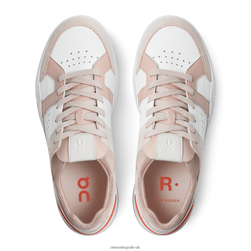 On Running Women THE ROGER Clubhouse 8N62N8463 Rose/White