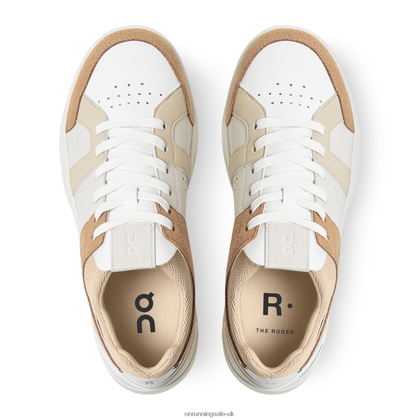 On Running Women THE ROGER Clubhouse 8N62N8464 Almond/Sand