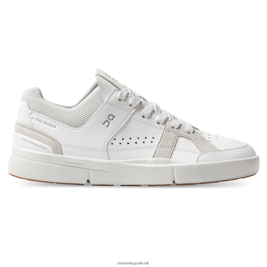On Running Women THE ROGER Clubhouse 8N62N8468 White/Sand