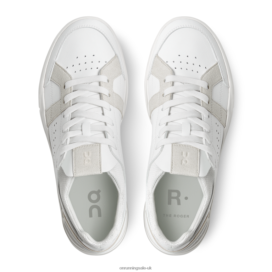 On Running Women THE ROGER Clubhouse 8N62N8468 White/Sand