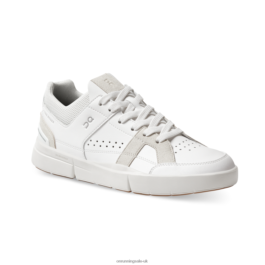 On Running Women THE ROGER Clubhouse 8N62N8468 White/Sand
