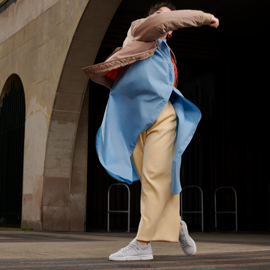 On Running Women THE ROGER Clubhouse 8N62N8469 Glacier/White