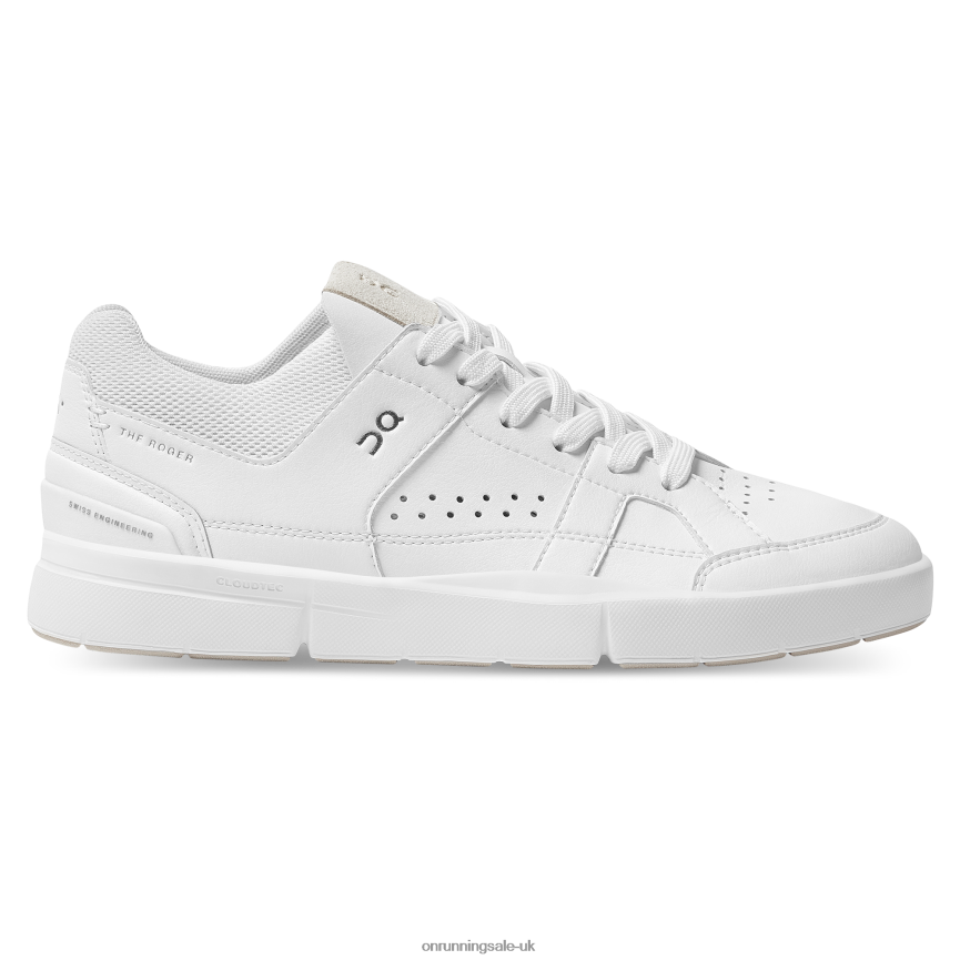 On Running Women THE ROGER Clubhouse 8N62N8470 All White