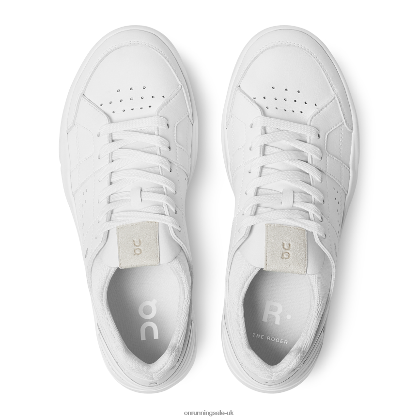 On Running Women THE ROGER Clubhouse 8N62N8470 All White
