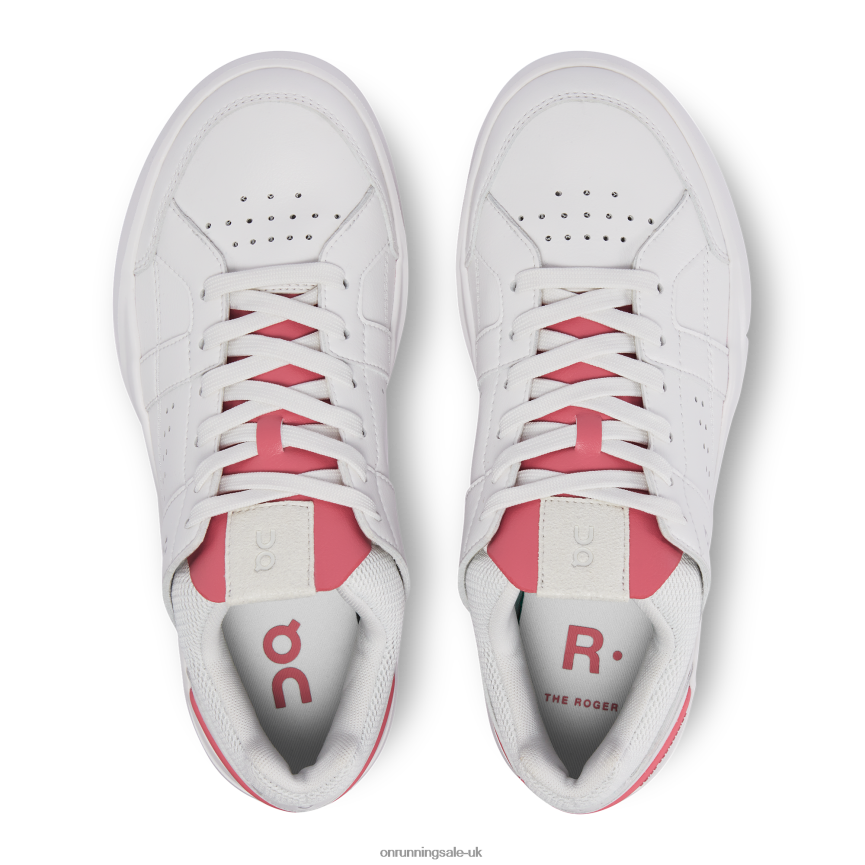 On Running Women THE ROGER Clubhouse 8N62N8471 White/Rosewood
