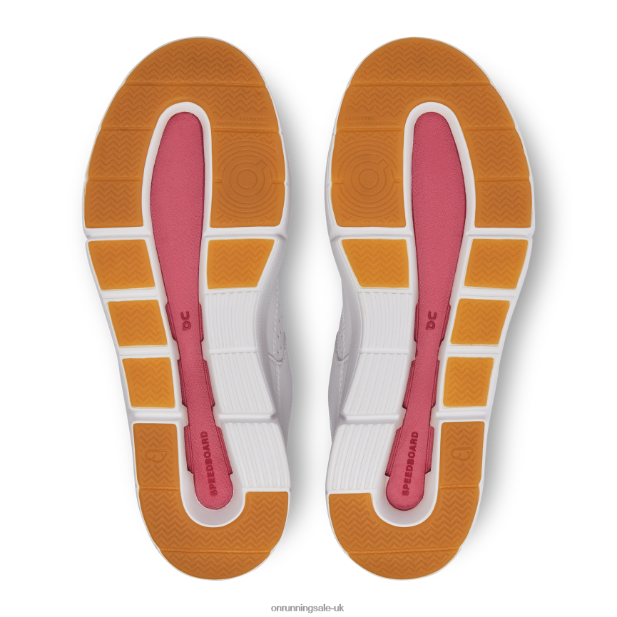 On Running Women THE ROGER Clubhouse 8N62N8471 White/Rosewood