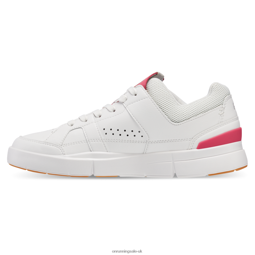 On Running Women THE ROGER Clubhouse 8N62N8471 White/Rosewood