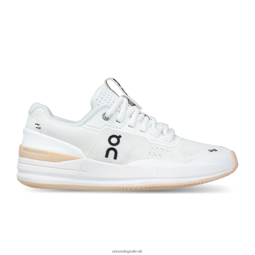 On Running Women THE ROGER Pro Clay 8N62N8381 Clay White/Savannah